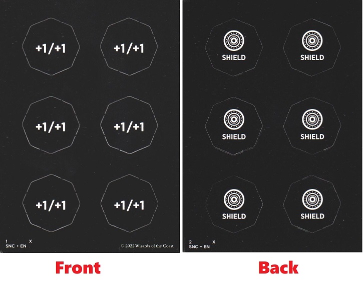 Punch-Out Token Counters (1 // 2)